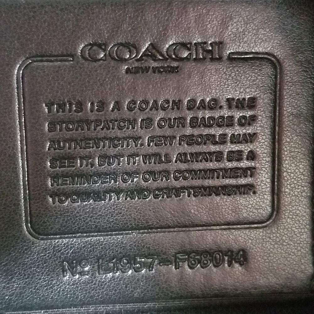 Coach Metropolitan Slim Crossbody Bag Messenger F68014 - Picture 10 of 14